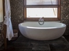 bathtub with shower spout